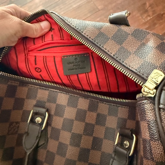 Brown Checkered Handbag - Picture 2 of 7